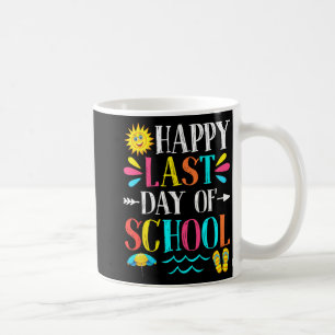 Letzter Schultag Lehrer Schüler Abschlussgeschenk Kaffeetasse