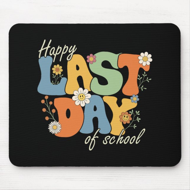 Letzter Schultag Mousepad (Vorne)