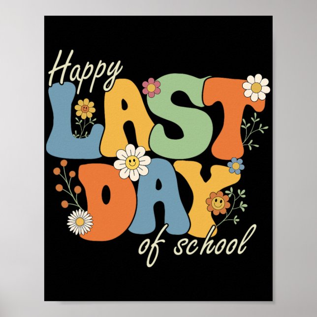 Letzter Schultag Poster (Vorne)
