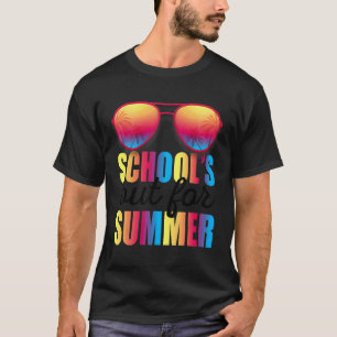 Letzter Schultag Schule Aus Für Sommer Lehrer T-Shirt