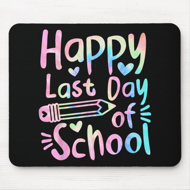 Letzter Schultag Schülerinnen Funny Summer Bea Mousepad (Vorne)