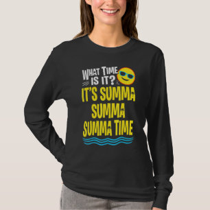 Letzter Schultag Sommerzeit Palm Tree Lehrer K T-Shirt