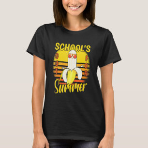 Letzter Schultag vor den Sommerferien Banane T-Shirt