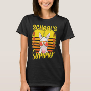 Letzter Schultag vor den Sommerferien Einhorn T-Shirt