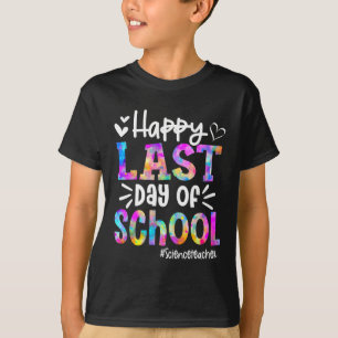 Letzter Schultag Wissenschaft Lehrkraft Schüler Ab T-Shirt