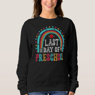 Letzter Schulvorschultag Abschluss Niedlich unterr Sweatshirt