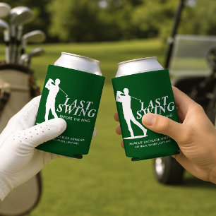 Letzter Schwung vor dem Ring Golf Bachelor Dosenkühler