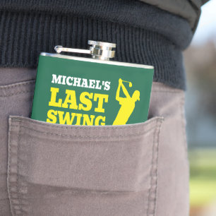 Letzter Schwung vor dem Ring Junggesellenabschied- Flachmann