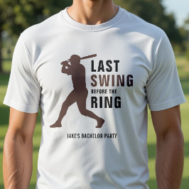 Letzter Schwung vor der Ring Junggesellenabschied T-Shirt