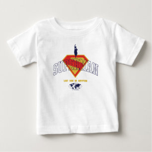 Letzter Sohn des Krypton Emblems Baby T-shirt