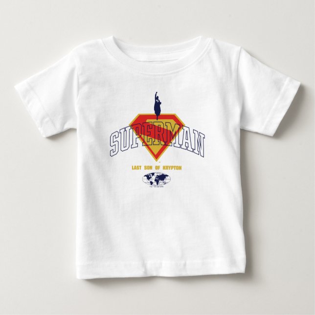 Letzter Sohn des Krypton Emblems Baby T-shirt (Vorderseite)