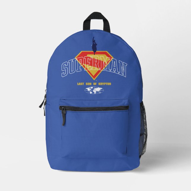 Letzter Sohn des Krypton Emblems Bedruckter Rucksack (Vorderseite)