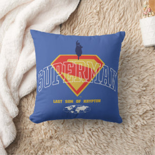 Letzter Sohn des Krypton Emblems Kissen