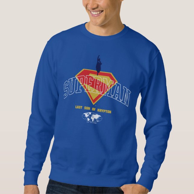Letzter Sohn des Krypton Emblems Sweatshirt (Vorderseite)