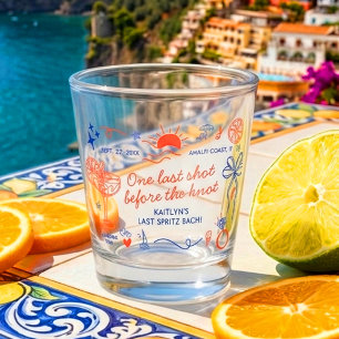 Letzter Spritz Amalfi-Küste Junggesellinnenabschie Schnapsglas