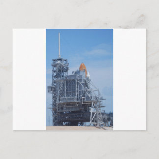 Letzter Start von Atlantis Postkarte
