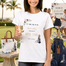Letzter Swing vor dem Ring Golf Junggesellinnenabs T-Shirt