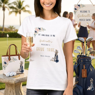 Letzter Swing vor dem Ring Golf Junggesellinnenabs T-Shirt