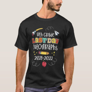 Letzter Tag Autographien für Kinder und Lehrer der T-Shirt