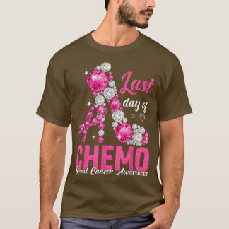 Letzter Tag Chemo High Heels Pink Brustkrebs Aw T-Shirt