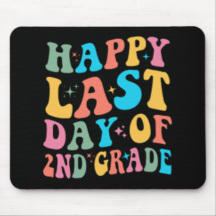 Letzter Tag der 2. Klasse Letzter Schultag Groovy Mousepad