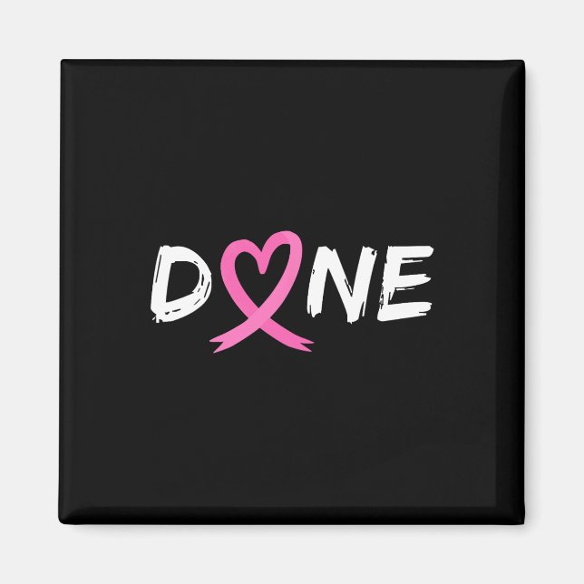 Letzter Tag der Bestrahlung Chemo Brustkrebs Liebe Magnet (Vorne)