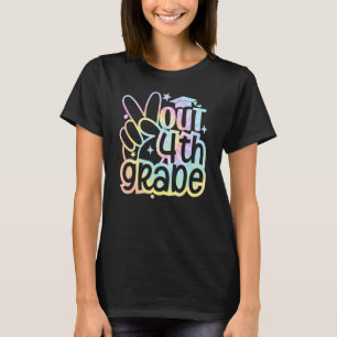 Letzter Tag der Gefärbte Krawatte der Schule Fried T-Shirt