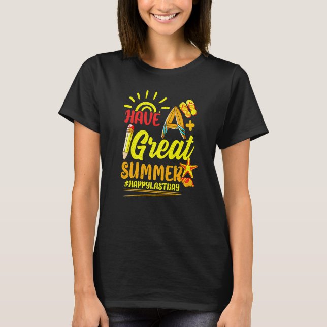 Letzter Tag der Lehrerausbildung Schüler T-Shirt (Vorderseite)