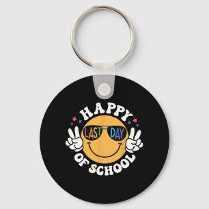 Letzter Tag der Lehrerin für Frauen &Amp; Kind Schlüsselanhänger