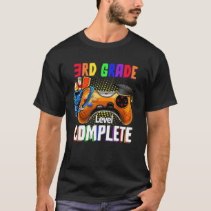 Letzter Tag der Schule 3. Klasse Abschluss T-Shirt