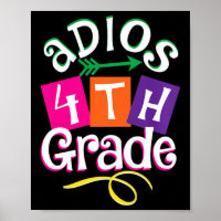 Letzter Tag der Schule Adios 4. Klasse Abschluss K