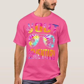 Letzter Tag der Schule Frieden Out Grundschullehre T-Shirt