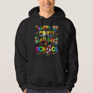 Letzter Tag der Schule für Lehrer der Krawatte und Hoodie