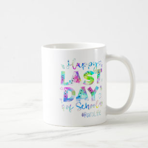 Letzter Tag der Schule Para Leben Sommerurlaub Str Kaffeetasse