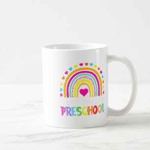Letzter Tag der Vorschule Rainbow Abschluss Te Kaffeetasse