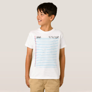 Letzter Tag des Schulunterzeichnungs-Shirts T-Shirt