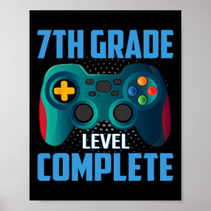 Letzter Tag Video Spiel 7. Klasse Comp Poster