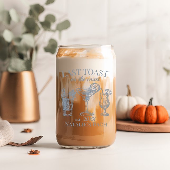 Letzter Toast am Junggeselinnen-Abschied am Strand Dosenglas (Von Creator hochgeladen)