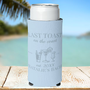 Letzter Toast am Junggeselinnen-Abschied am Strand Selters Dosenkühler