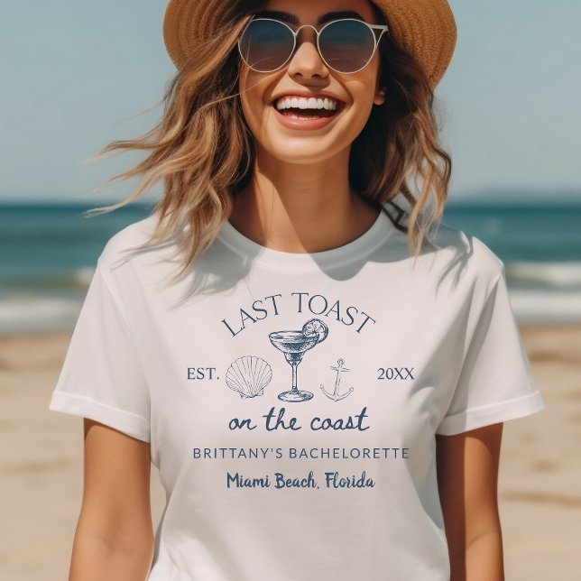 Letzter Toast am Junggeselinnen-Abschied am Strand T-Shirt (Von Creator hochgeladen)
