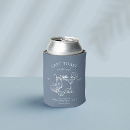 Letzter Toast am Junggeselinnen-Abschied der Küste Dosenkühler