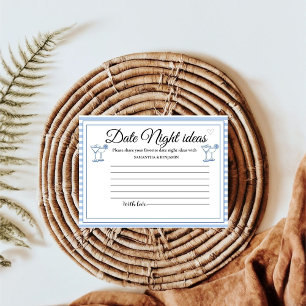 Letzter Toast Am Strand Datum Nachtkarte Hinweiskarte