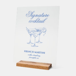 Letzter Toast an der Küste Bachelorette Acrylzeich Acrylschild