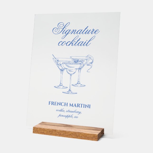 Letzter Toast an der Küste Bachelorette Acrylzeich Acrylschild (Winkel)