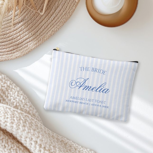 Letzter Toast an der Küste | Die Braut Zubehörtasche (Von Creator hochgeladen)