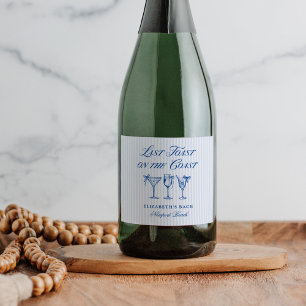 Letzter Toast an der Küste Elegante handgezeichnet