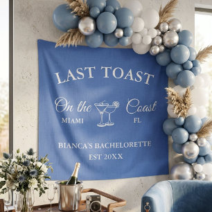 Letzter Toast an der Küste Junggesellinnen-Abschie Wandteppich