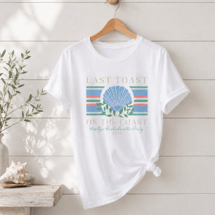 Letzter Toast an der Küste – Junggesellinnenabschi Tri-Blend Shirt