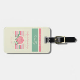 Letzter Toast an der Küste - Nautical Bachelorette Gepäckanhänger