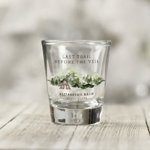 Letzter Trail vor dem Junggesellinnen-Wochenende h Schnapsglas